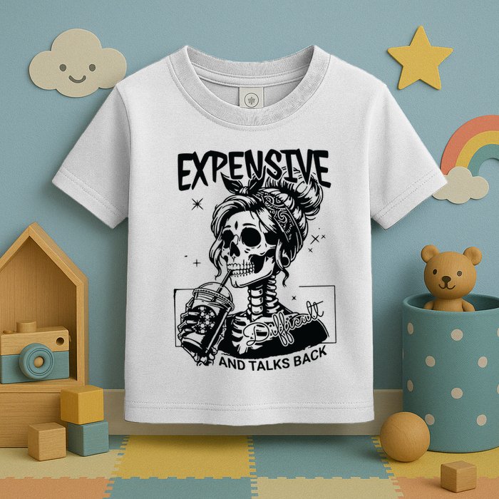 Expensive Difficult And Talks Back Toddler T-Shirt