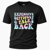 Expensive Difficult And Talks Back Groovy Women Mothers Day Performance Shirt