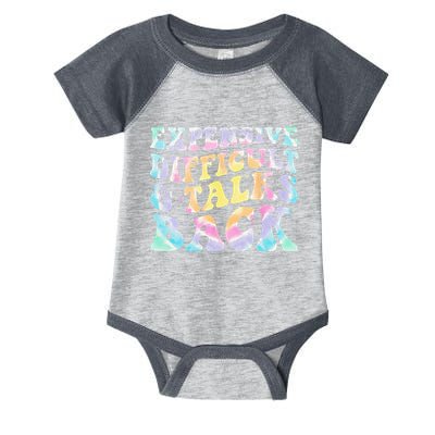 Expensive Difficult And Talks Back Groovy Women Mothers Day Infant Baby Jersey Bodysuit