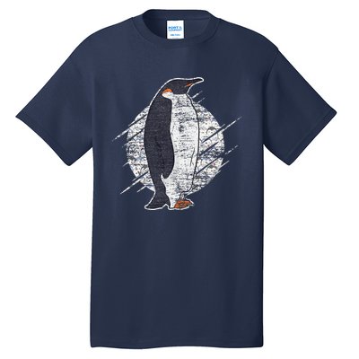 Earth Day Antarctic Animals Zoo Penguin Tall T-Shirt