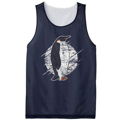 Earth Day Antarctic Animals Zoo Penguin Mesh Reversible Basketball Jersey Tank