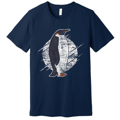 Earth Day Antarctic Animals Zoo Penguin Premium T-Shirt