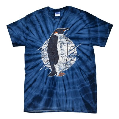 Earth Day Antarctic Animals Zoo Penguin Tie-Dye T-Shirt