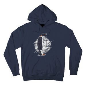 Earth Day Antarctic Animals Zoo Penguin Tall Hoodie