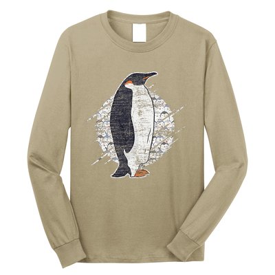 Earth Day Antarctic Animals Zoo Penguin Long Sleeve Shirt