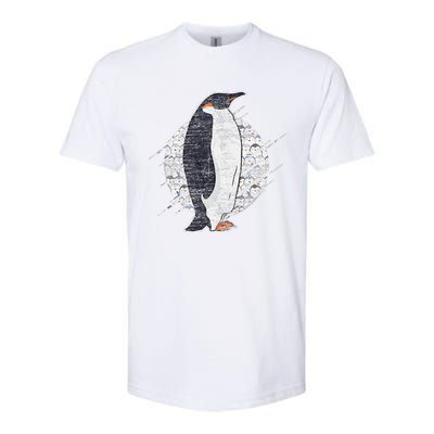 Earth Day Antarctic Animals Zoo Penguin Softstyle CVC T-Shirt