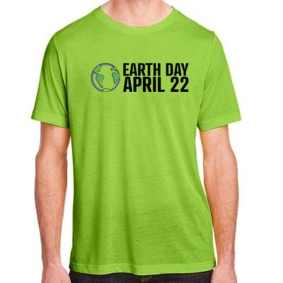 Earth Day April 22 Climate Change Global Warming Adult ChromaSoft Performance T-Shirt