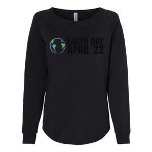 Earth Day April 22 Climate Change Global Warming Womens California Wash Sweatshirt