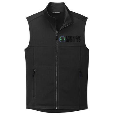 Earth Day April 22 Climate Change Global Warming Collective Smooth Fleece Vest