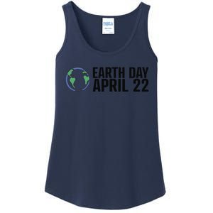 Earth Day April 22 Climate Change Global Warming Ladies Essential Tank