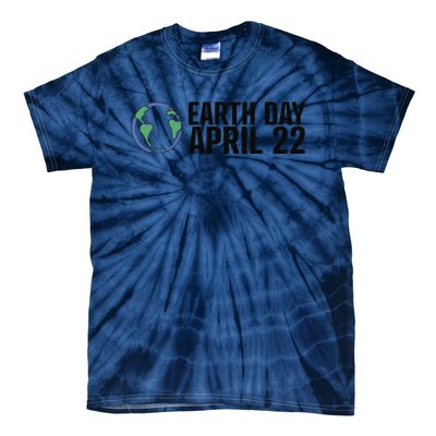 Earth Day April 22 Climate Change Global Warming Tie-Dye T-Shirt