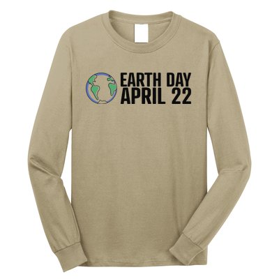 Earth Day April 22 Climate Change Global Warming Long Sleeve Shirt