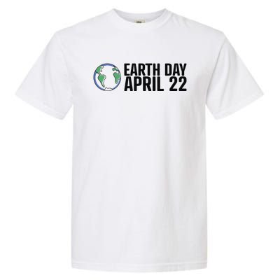 Earth Day April 22 Climate Change Global Warming Garment-Dyed Heavyweight T-Shirt