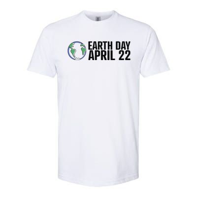 Earth Day April 22 Climate Change Global Warming Softstyle CVC T-Shirt