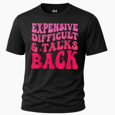 Expensive Difficult And Talks Back Funny Mother's Day Groovy Performance Shirt