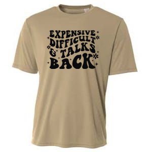 Expensive Difficult And Talks Back Mothers Day Mom Life Cooling Performance Crew T-Shirt