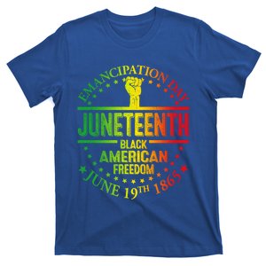 Ecipation Day African Juneteenth 1865 Black Freedom Day Gift T-Shirt