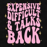 Expensive Difficult And Talks Back Ladies PosiCharge Tri-Blend Wicking Tank