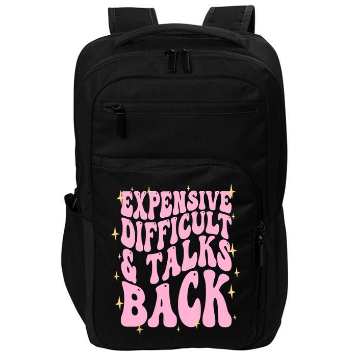 Expensive Difficult And Talks Back Impact Tech Backpack
