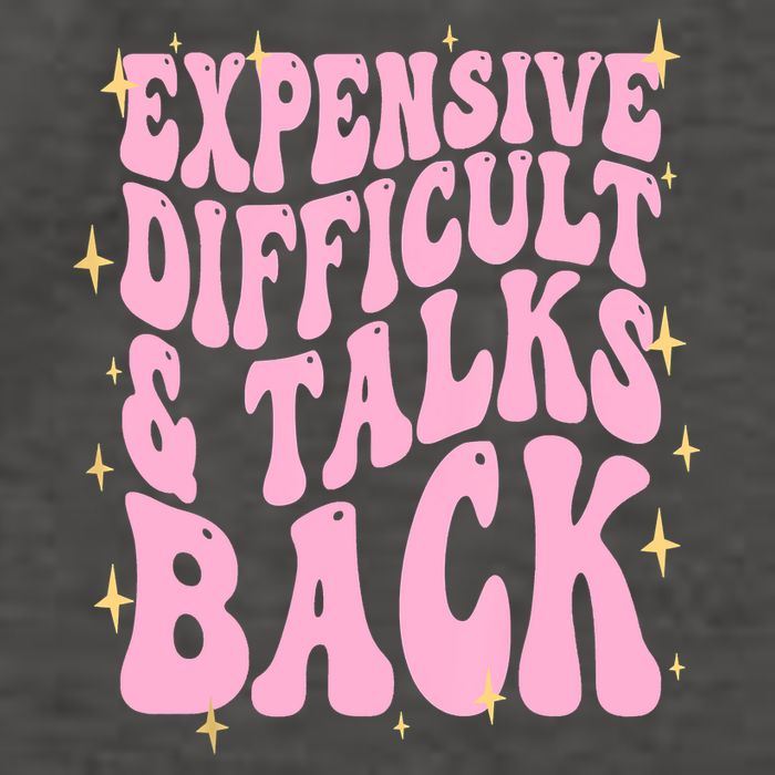 Expensive Difficult And Talks Back Vector Backpack