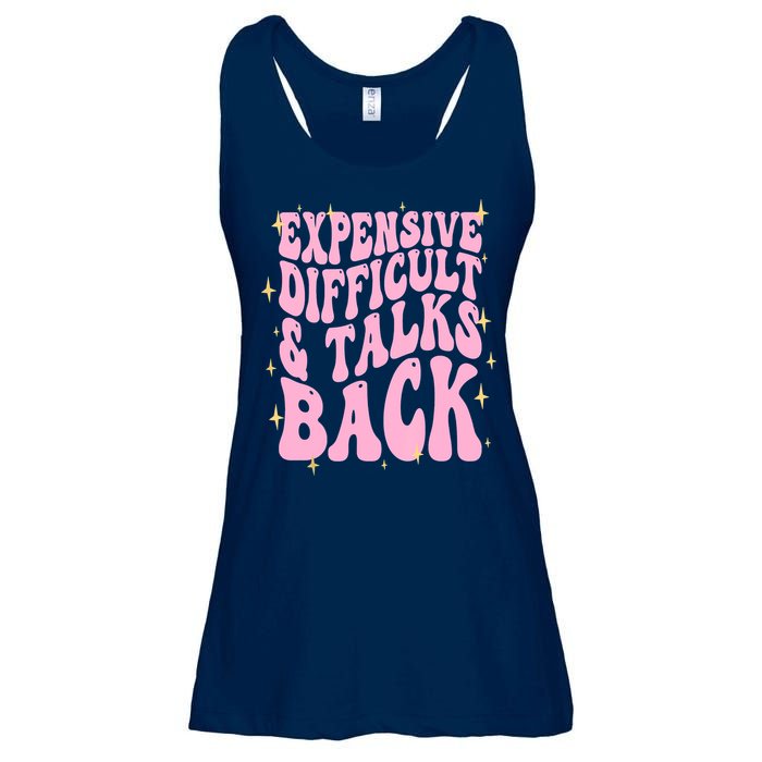 Expensive Difficult And Talks Back Ladies Essential Flowy Tank