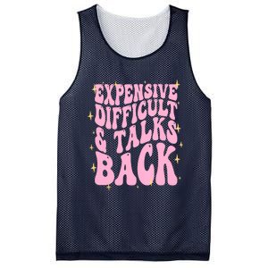 Expensive Difficult And Talks Back Mesh Reversible Basketball Jersey Tank