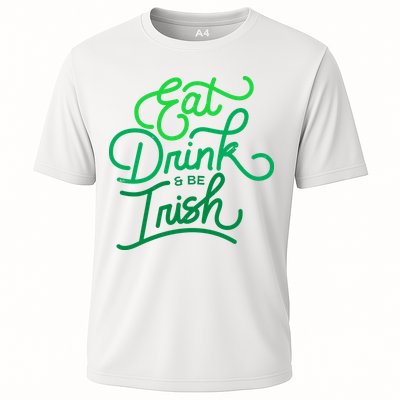 Eat Drink And Be Irish Festive St Patrick's Day Performance Shirt