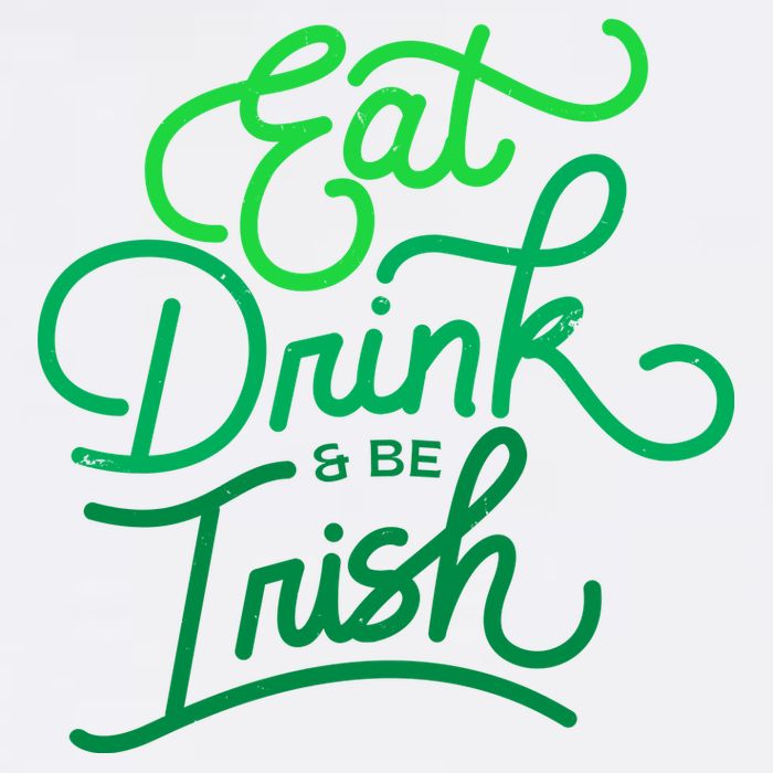 Eat Drink And Be Irish Festive St Patrick's Day Wool Snapback Cap