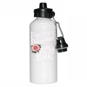 Expensive Difficult And Talks Back Mothers Day 2024 Mom Mama Gift Aluminum Water Bottle