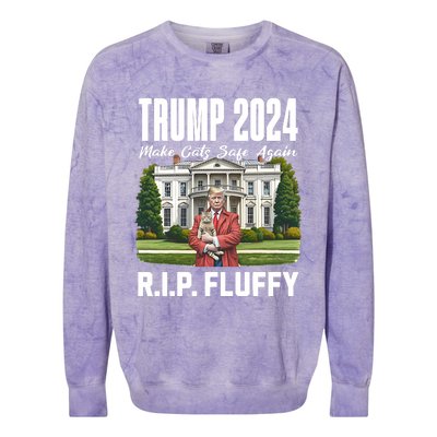 Express Delivery Available Trump 2024 Election Colorblast Crewneck Sweatshirt