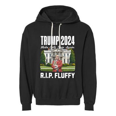 Express Delivery Available Trump 2024 Election Garment-Dyed Fleece Hoodie