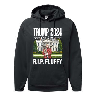 Express Delivery Available Trump 2024 Election Performance Fleece Hoodie