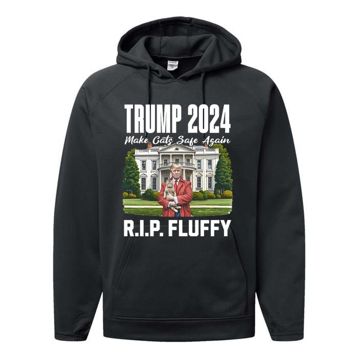 Express Delivery Available Trump 2024 Election Performance Fleece Hoodie