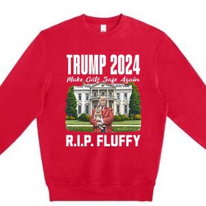 Express Delivery Available Trump 2024 Election Premium Crewneck Sweatshirt