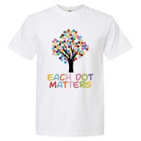 Each Dot Art Matters Tree Dots Day Girl Boy Garment-Dyed Heavyweight T-Shirt