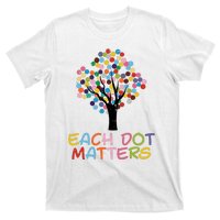 Each Dot Art Matters Tree Dots Day Girl Boy T-Shirt