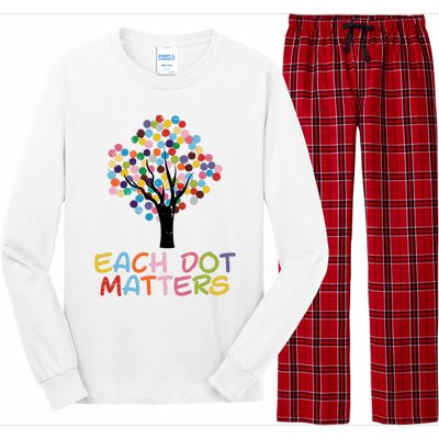 Each Dot Art Matters Tree Dots Day Girl Boy Long Sleeve Pajama Set