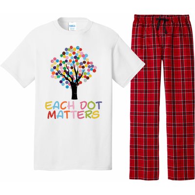 Each Dot Art Matters Tree Dots Day Girl Boy Pajama Set