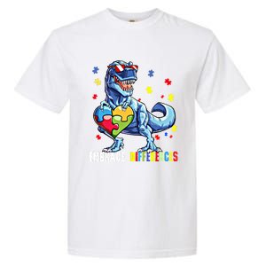 Embrace Differences Asd Spectrum Dinosaur Autism Awareness Gift Garment-Dyed Heavyweight T-Shirt