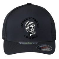 Expensive Difficult And Talks Back Messy Bun Mothers Day Flexfit Unipanel Trucker Cap