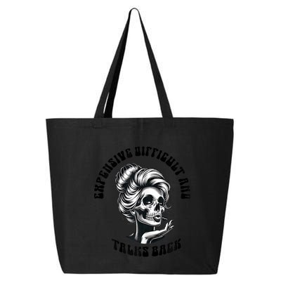 Expensive Difficult And Talks Back Messy Bun Mothers Day 25L Jumbo Tote