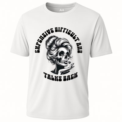Expensive Difficult And Talks Back Messy Bun Mothers Day Performance Shirt