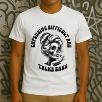 Expensive Difficult And Talks Back Messy Bun Mothers Day T-Shirt