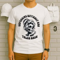 Expensive Difficult And Talks Back Messy Bun Mothers Day T-Shirt