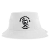 Expensive Difficult And Talks Back Messy Bun Mothers Day Sustainable Bucket Hat