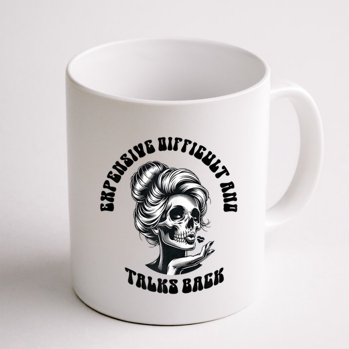 Expensive Difficult And Talks Back Messy Bun Mothers Day Mug