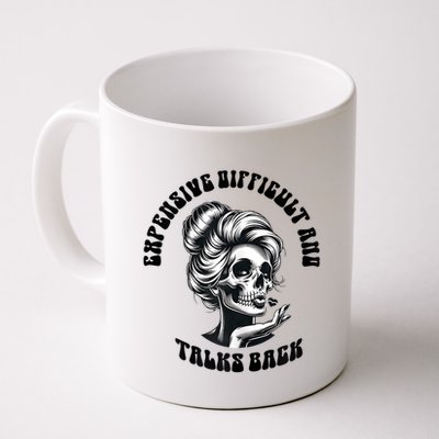 Expensive Difficult And Talks Back Messy Bun Mothers Day Mug