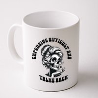 Expensive Difficult And Talks Back Messy Bun Mothers Day Mug