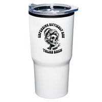 Expensive Difficult And Talks Back Messy Bun Mothers Day Tumbler