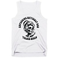 Expensive Difficult And Talks Back Messy Bun Mothers Day Tank Top